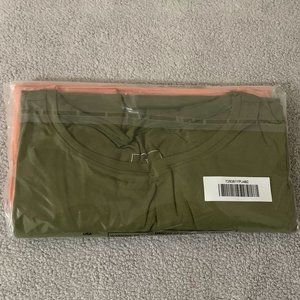 G by Giulianna 2 Pack Eco Luxe Jersey Tees Olv/Crl